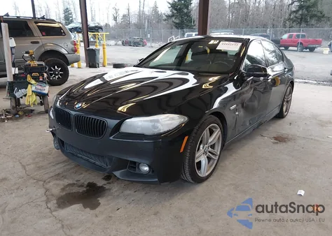 2015 BMW 535I z USA, uszkodzony, nr VIN WBA5B1C58FG125225